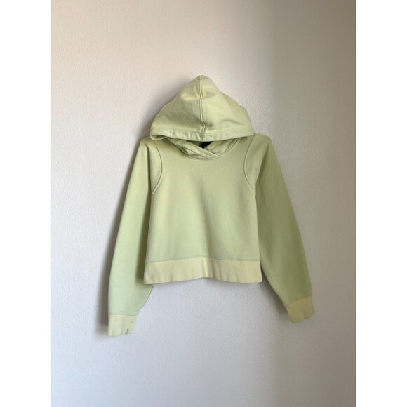 Lululemon Loungeful Cropped Hoodie in Creamy Mint Size US 8 - Picture 1 of 4